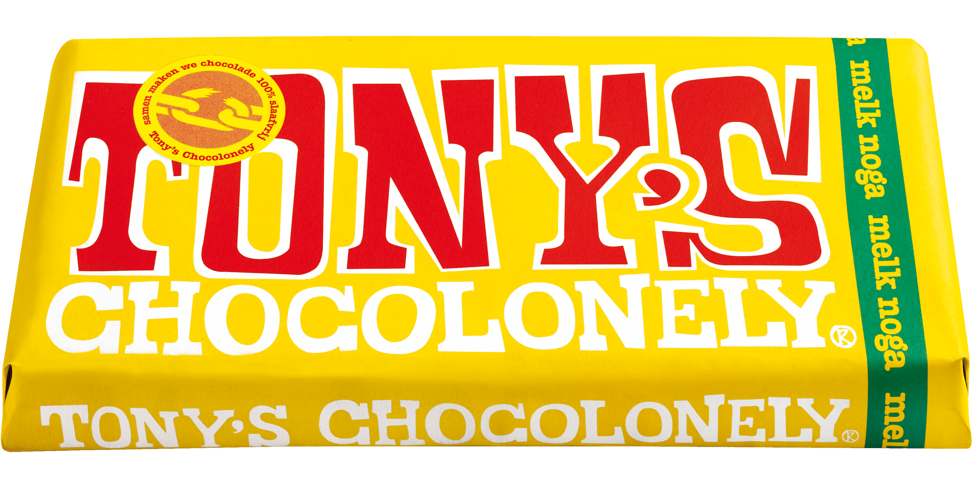 milk almond honey nougat 32%-Tony’s Chocolonely