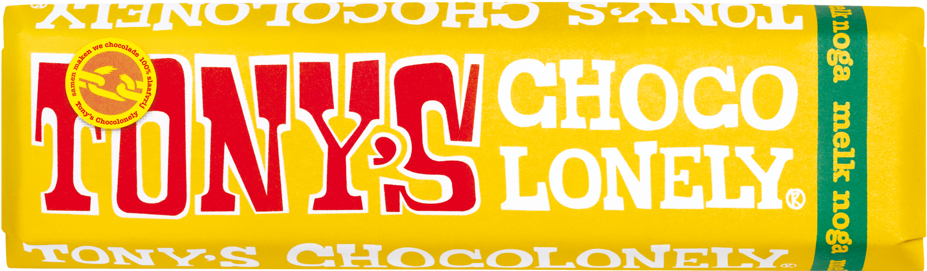 milk almond honey nougat 32%-Tony’s Chocolonely